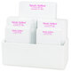 Proper Notepad Set in White Holder Image 1 of 2